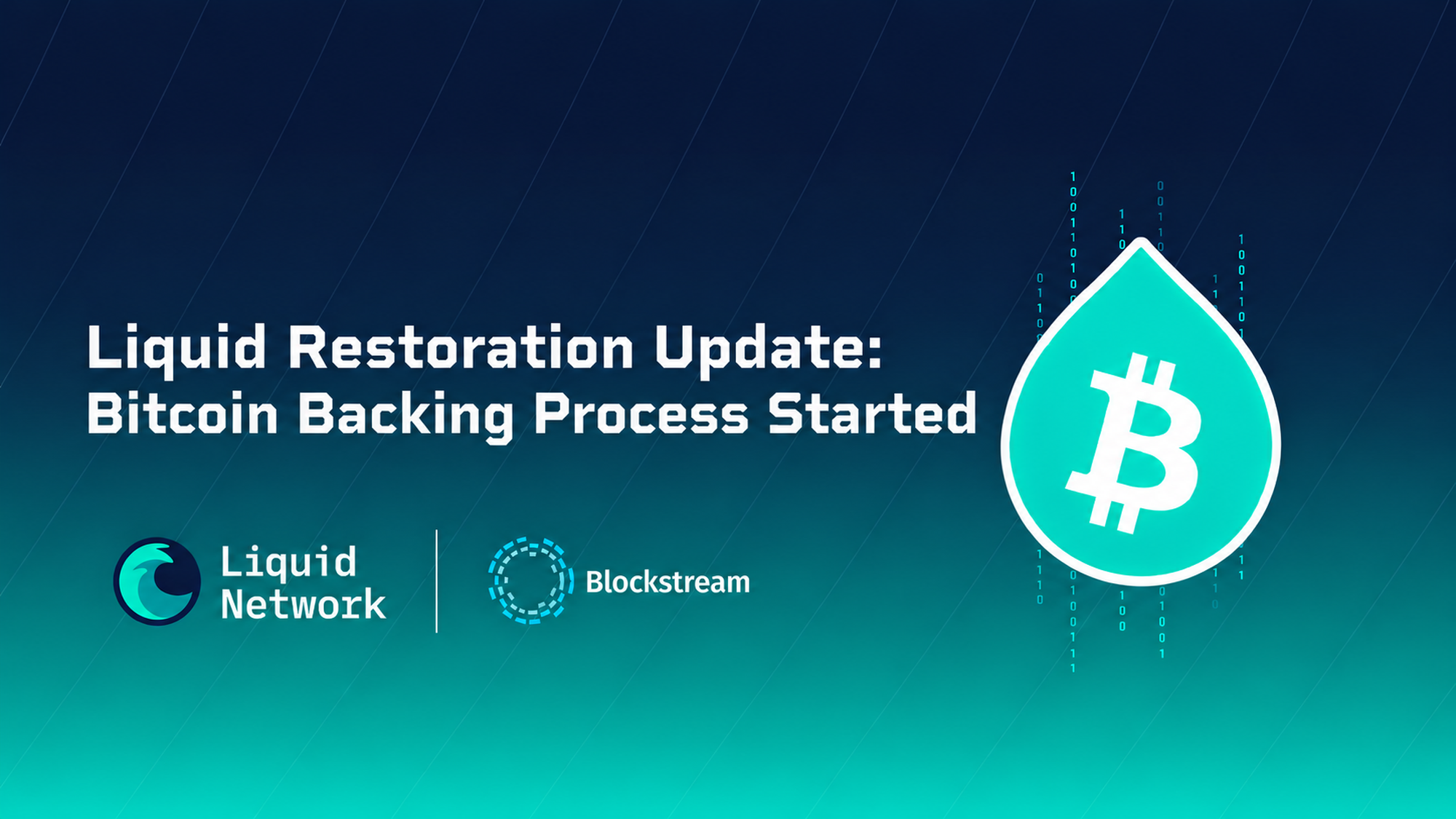 Liquid Network Staged Recovery Update