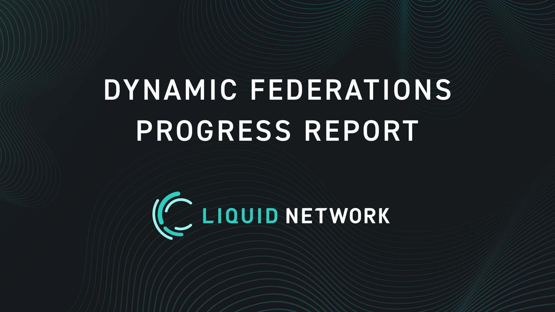 Dynamic Federations Progress Report