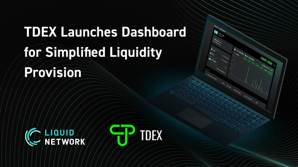 TDEX Launches User-Friendly Dashboard for Liquidity Provision, Available on Umbrel and Start9