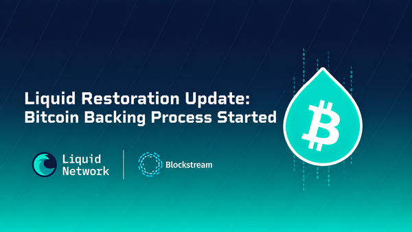 Liquid Network Staged Recovery Update